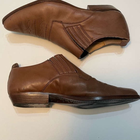 Chilis Elegant Brown Women's shoes Booties Loafers Size 8 SB-5 - Picture 8 of 10